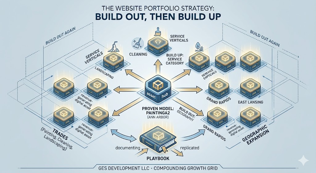 Build Out, Then Build Up